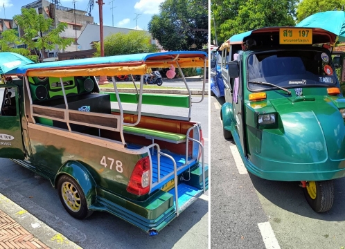 アユタヤ貸切り_トゥクトゥク